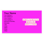 Periodic
 Table
 Writer  Business Cards