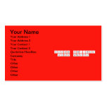 Cristina Fernández
 Hugo Gamaza  Business Cards
