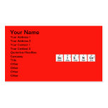 
 SCIENCE  Business Cards