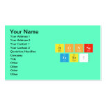 bonne
 fete!  Business Cards