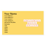 Periodic
 Table
 Writer  Business Cards