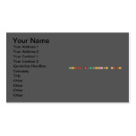 Kimya Muhendisleri Odasi  Business Cards