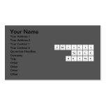 Periodic
 Table
 Writer  Business Cards