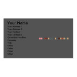 All About Substances  Business Cards