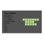 Periodic
 Table
 Writer  Business Cards