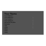   Business Cards