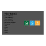 Laren  Business Cards