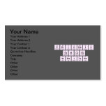 Periodic
 Table
 Writer  Business Cards
