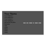 Keep Calm Geminis the sexiest sign.   Business Cards