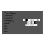 Periodic
 Table
 Writer  Business Cards
