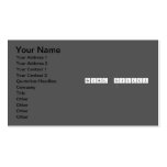 Rachel Cassley
   Business Cards