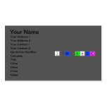 i aM PROUD  Business Cards