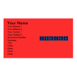 isaiah  Business Cards