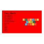 Periodic
 Table
 Writer  Business Cards