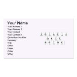 Periodic
 Table
 Writer  Business Cards