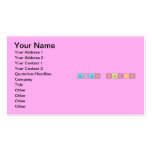 Lailah Sparks  Business Cards