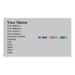 Natalie Maria Gray  Business Cards