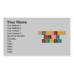Periodic
 Table
 Writer  Business Cards
