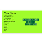 Periodic
 Table
 Writer  Business Cards