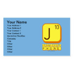 J
 JENNIFER'S
 PHONE  Business Cards