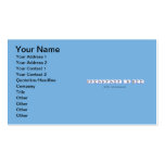 Breakfast In Bed  Business Cards