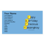 Eppy 
 Bertday
 Precious
 Masangkay  Business Cards