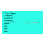 A b c d e f  g h I j k l m n o p q are s t
 you v with x y z  Business Cards