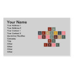 tina
 thankful
 intelligent
 nice
 able  Business Cards