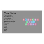 Periodic
 Table
 Writer  Business Cards