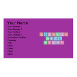 Periodic
 Table
 Writer  Business Cards