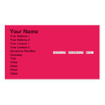 Happy Birthday Amy!  Business Cards