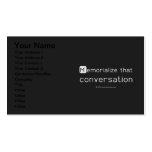 Memorialize that 
 conversation  Business Cards