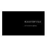 Blighted vale   Business Cards