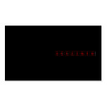 CreepyPasta  Business Cards