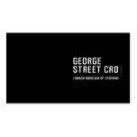 George  Street  Business Cards