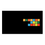 Periodic Table Writer  Business Cards