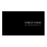 Street food  Business Cards