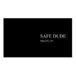 safe  Business Cards