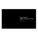 Paige harries mantle close  Business Cards