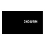 Chicoutimi  Business Cards
