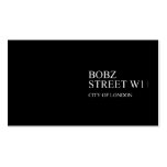 BOBZ Street  Business Cards