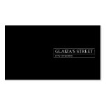 Glaiza's Street  Business Cards