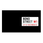 Bond Street  Business Cards
