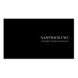 nantwich  Business Cards