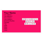 Periodic
 Table
 Writer  Business Cards
