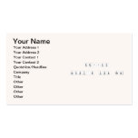 DDJJCC
 
 Lucky's Fun Run  Business Cards