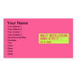 miley micklesson bond street  Business Cards