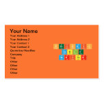 Periodic
 Table
 Writer  Business Cards