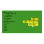 OWY
 OLIVER
 RANZ  Business Cards