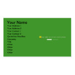 Keep calm im in love with niniza  Business Cards